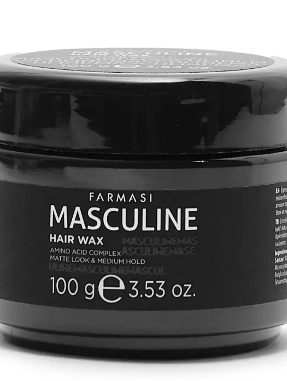Farmasi Masculine Hair Wax – Black Jar